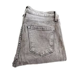 Flying Monkey Gray Acid Wash Skinny Denim Jeans SZ29 Style Y2508